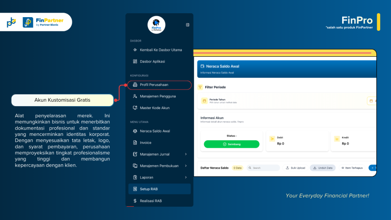 Akun Kustomisasi Gratis